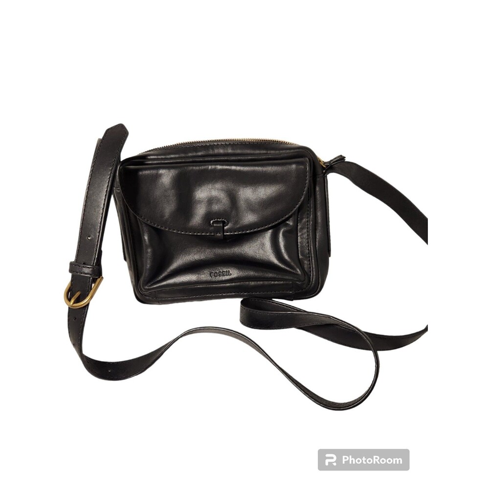 Fossil Leather Mila Crossbody Leather Handbag Small